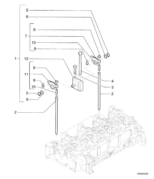 4895196 - Коромысло клапана