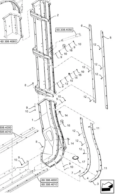 944027192 - пластина скольжения